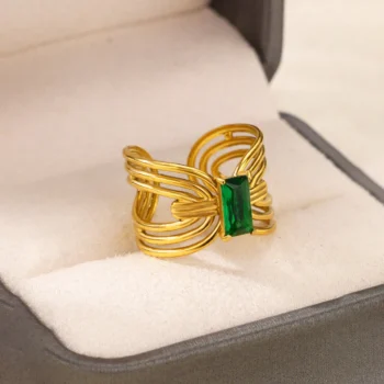 Crowncore Emerald Ring