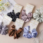 Strong Hold Hair Scrunchies for Women