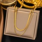Golden Duo Luxe Chain 🌟 – Double Layered Gold Necklace (Anti-Tarnish)